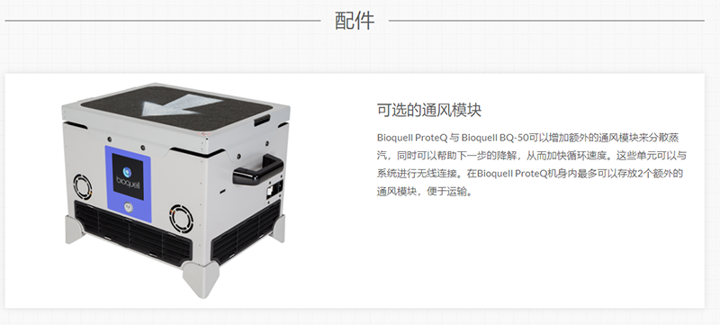 Bioquell ProteQ过氧化氢蒸汽发生器